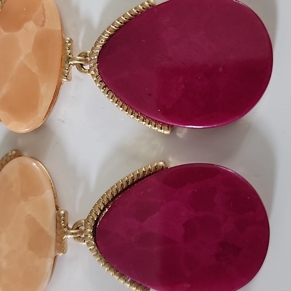 ZARA NWT Triple Stone Earrings - Picture 8 of 13